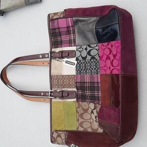 Patchwork Coach bag